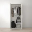 IKEA BRIMNES БРІМНЕС, гардероб із 2 дверцятами, білий, 78x190 см 404.004.78 фото thumb №3