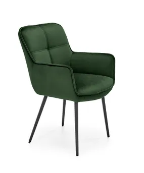 Кухонний стілець HALMAR K463 темно-зелений фото