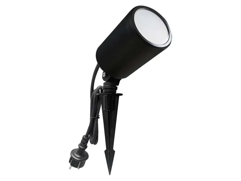 BRW VT-5167 Світлодіодний садовий світильник з наземним приводом зі змінним кольором світла чорний 093630 фото №7