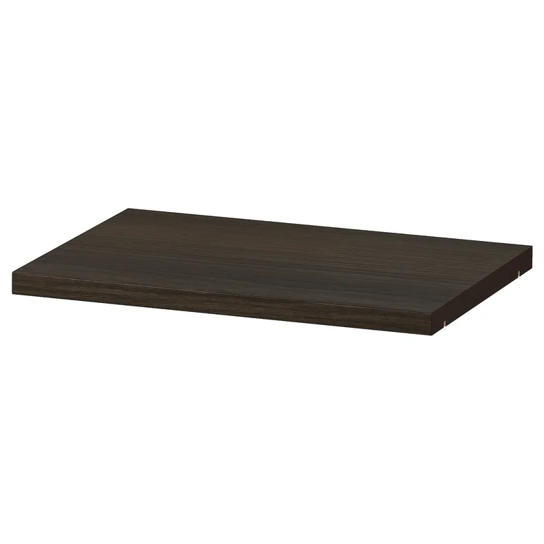 IKEA BILLY БІЛЛІ, полиця, темно-коричневий під дуб, 36x26 см 804.928.19 фото №1