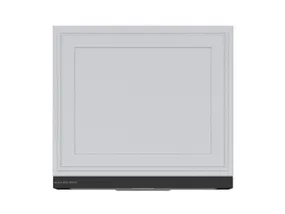 BRW Кухонна верхня шафа Verdi 60 см з витяжкою світло-сіра матова, гренола сірий/світло-сірий матовий FL_GOO_60/50_O_FL_BRW-SZG/JSZM/CA фото