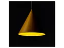 BRW підвісний світильник Cono Yellow 32 см метал жовтий 095104 фото thumb №3