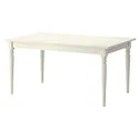 IKEA INGATORP ИНГАТОРП / INGOLF ИНГОЛЬФ, стол и 6 стульев, белый / белый, 155 / 215 см 192.968.84 фото thumb №3
