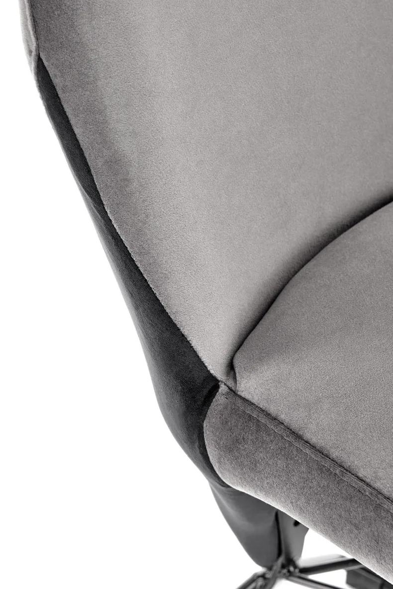 Кухонний стілець HALMAR K485 сірий, чорний фото №12