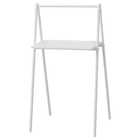 IKEA BJÖRKÅSEN БЬЁРКОСЕН, складной стол, белый, 59x35 см 605.264.05 фото