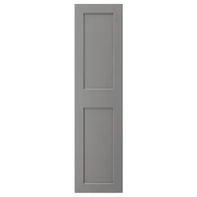 IKEA GRIMO ГРІМО, дверцята, сірий, 50x195 см 204.351.86 фото