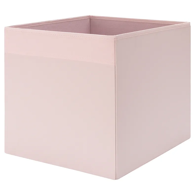 IKEA DRÖNA ДРЕНА, коробка, блідо-рожевий, 33x38x33 см 604.288.91 фото №1