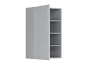 BRW Верхний кухонный шкаф Верди 60 см левый светло-серый матовый, греноловый серый/светло-серый матовый FL_G_60/95_L-SZG/JSZM фото thumb №3