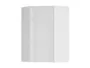 BRW Угловой верхний кухонный шкаф Sole 60 см левый белый глянец, альпийский белый/глянцевый белый FH_GNWU_60/95_L-BAL/BIP фото