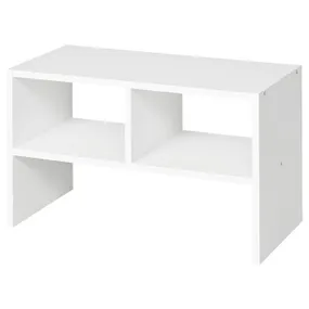 IKEA BRUKSVARA БРУКСВЭРА, придиванный столик, белый, 61x30 см 505.756.08 фото