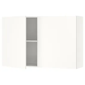 IKEA KNOXHULT КНОКСХУЛЬТ, навесной шкаф с дверями, белый, 120x75 см 903.267.92 фото