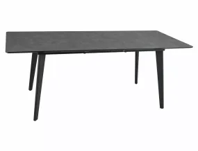 Стол обеденный раскладной SIGNAL RENE 160(200)х90, серый фото