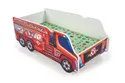 Ліжко для дітей з матрацом HALMAR FIRE truck 148x74 см різнокольорове фото thumb №6