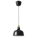 IKEA RANARP РАНАРП, подвесной светильник, черный, 23 см 903.963.89 фото thumb №1