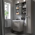 IKEA ENHET ЕНХЕТ, ванна, антрацитовий/сірий каркас, 64x43x65 см 695.475.78 фото thumb №2