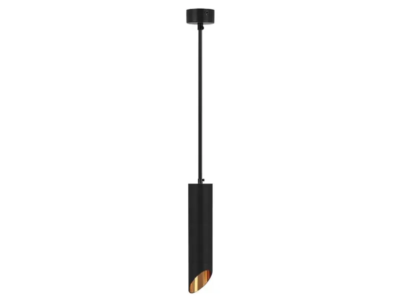 BRW VT-975-300 алюминиевый подвесной светильник в черном и золотом цвете 092006 фото №1