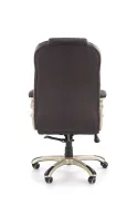 Крісло комп'ютерне офісне обертове HALMAR DESMOND, темно-коричневий фото thumb №2