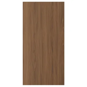 IKEA TISTORP ТИСТОРП, дверь, коричневый орех, 60x120 см 705.584.91 фото