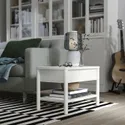 IKEA TONSTAD ТОНСТАД, придиванный столик, крем, 64x40 см 205.284.73 фото thumb №2