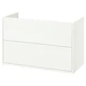 IKEA HAVBÄCK ХАВБЭКК, шкаф для раковины с ящиками, белый, 100x48x63 см 105.350.25 фото thumb №1