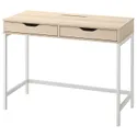 IKEA ALEX АЛЕКС, письмовий стіл, біла пляма/імітація. дуб, 100x48 см 504.735.58 фото thumb №1