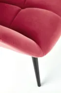 Мягкое кресло HALMAR TYRION, бордовый фото thumb №5