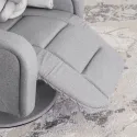 Поворотне масажне крісло MEBEL ELITE SPIKE 2, тканина: Сірий фото thumb №5