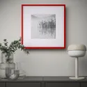 IKEA SANNAHED САННАХЕД, рама, красный, 50x50 см 605.689.09 фото thumb №2