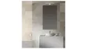 BRW Світлодіодний металевий настінний світильник для ванної кімнати Pepe сріблястий 091433 фото thumb №4