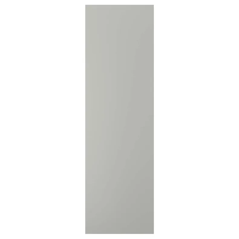 IKEA HAVSTORP ХАВСТОРП, дверь, светло-серый, 60x200 см 705.684.85 фото №1