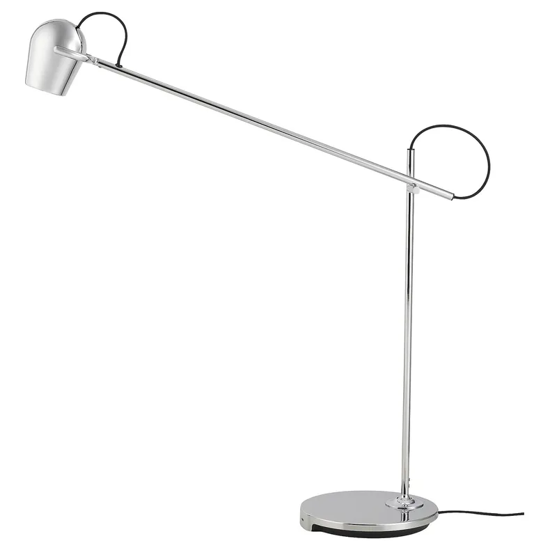 IKEA MODERMOLN МОДЕРМОЛЬН, робоча лампа, хром 005.464.54 фото №1