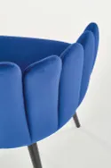 Кухонний стілець HALMAR K410 темно-синій фото thumb №6
