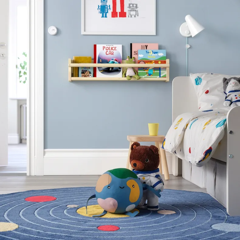 IKEA AFTONSPARV АФТОНСПАРВ, м’яка іграшка в костюмі космонавта, ведмідь, 28 см 405.515.42 фото №6