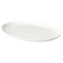 IKEA FRÖJDEFULL ФЬЁДЕФУЛЛ, тарелка, белый, 34x26 см 505.197.40 фото thumb №1