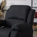 Масажне крісло MEBEL ELITE BONO 2, тканина: чорний фото thumb №4