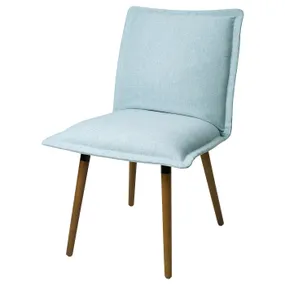 IKEA KLINTEN КЛІНТЕН, стілець, коричневий / Кіланда блідо-блакитний 205.468.77 фото