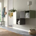 IKEA EKET ЕКЕТ, настінна комбінація шаф, білі, різнокольорові, 175x35x70 см фото thumb №2