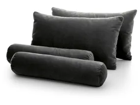 BRW Комплект черных подушек для кровати Reve, Амон 13 POD_SET2-G2-AMON_13 фото