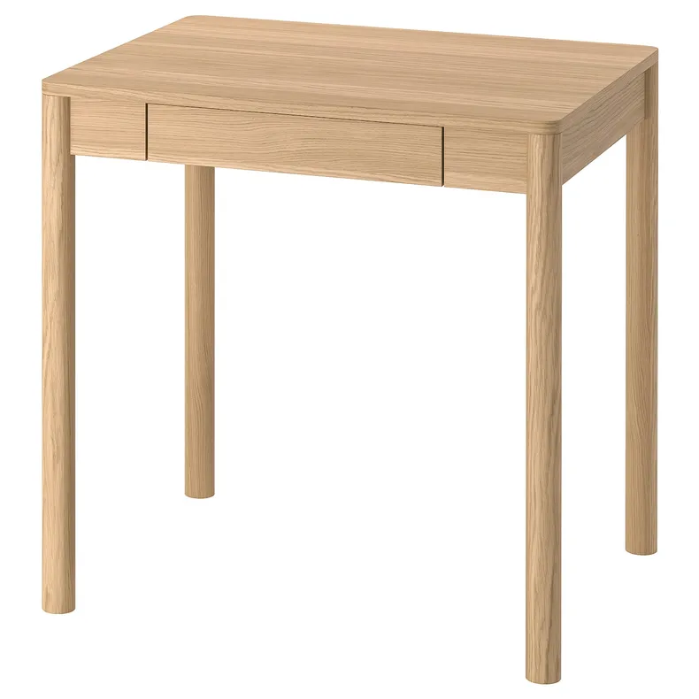IKEA TONSTAD ТОНСТАД, письмовий стіл, дуб дубовий, 75x60 см 405.382.06 фото №1