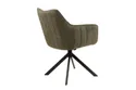 Обеденный стул поворотный SIGNAL AZALIA BREGO 77 - оливковый фото thumb №2