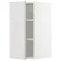 IKEA METOD МЕТОД, навесной шкаф с полками, белый / светло-серый, 30x60 см 794.656.71 фото