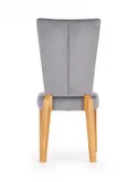 Кухонний стілець HALMAR ROIS медовий дуб/сірий фото thumb №7