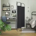 IKEA GRÅFJÄLLET ГРОФЙЕЛЛЕТ, ширма, антрацит, 150x175 см 105.702.26 фото thumb №5