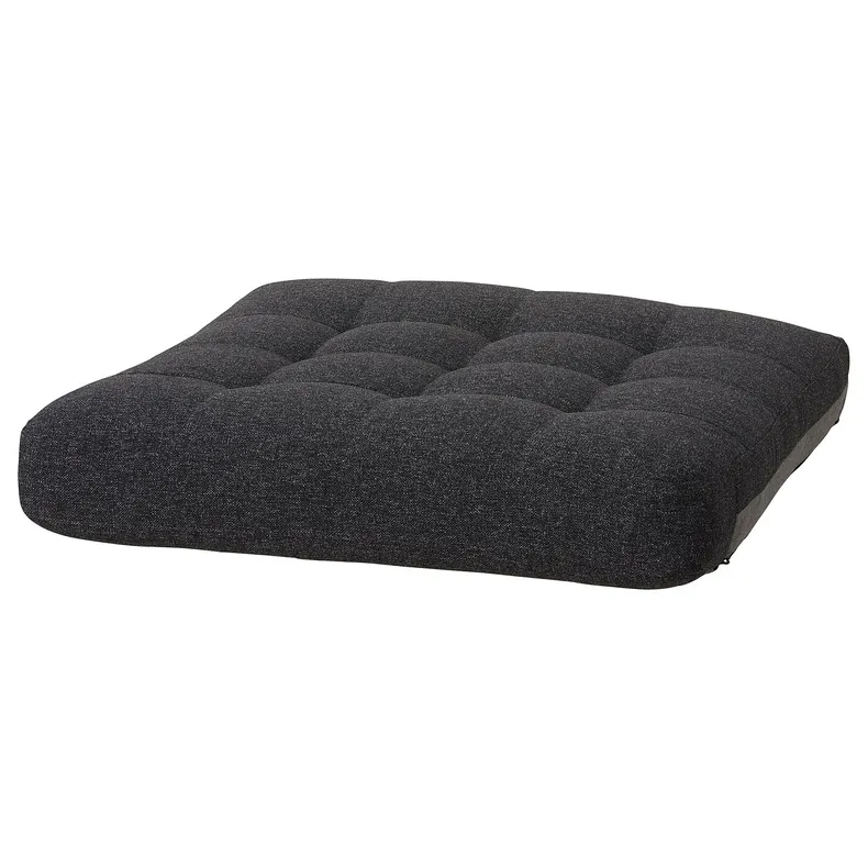 IKEA LANDSKRONA ЛАНДСКРУНА, подушка сиденья д / 2-местного дивана, Окрашенная в темно-серый цвет запасная часть 004.992.21 фото №3