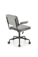 Крісло комп'ютерне офісне обертове HALMAR FIDEL, сірий фото thumb №3