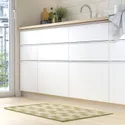 IKEA GÅNGSTIG ГОНГСТІГ, кухонний килимок, плоский тканий зелений/кремовий, 60x90 см 205.781.42 фото thumb №4
