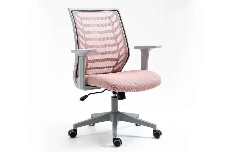 Стілець офісний поворотний SIGNAL Q-320, сірий / рожевий фото №19