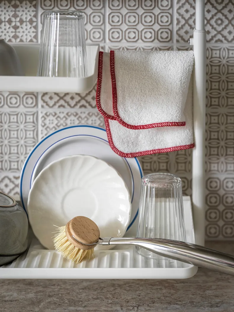 IKEA VÄLVÅRDAD ВЕЛЬВОРДАД, насадки на щітку для миття посуду, волокна листя агави 104.905.26 фото №4