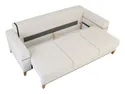 BRW Тримісний диван-ліжко Alia з ящиком для зберігання бежевий, Ворон 22 SO3-ALIA-LX-3DL-GB_BBF2C4 фото thumb №5