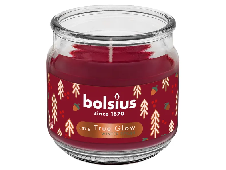 BRW Ароматическая свеча в большой банке True Glow Winter Spices 096364 фото №1